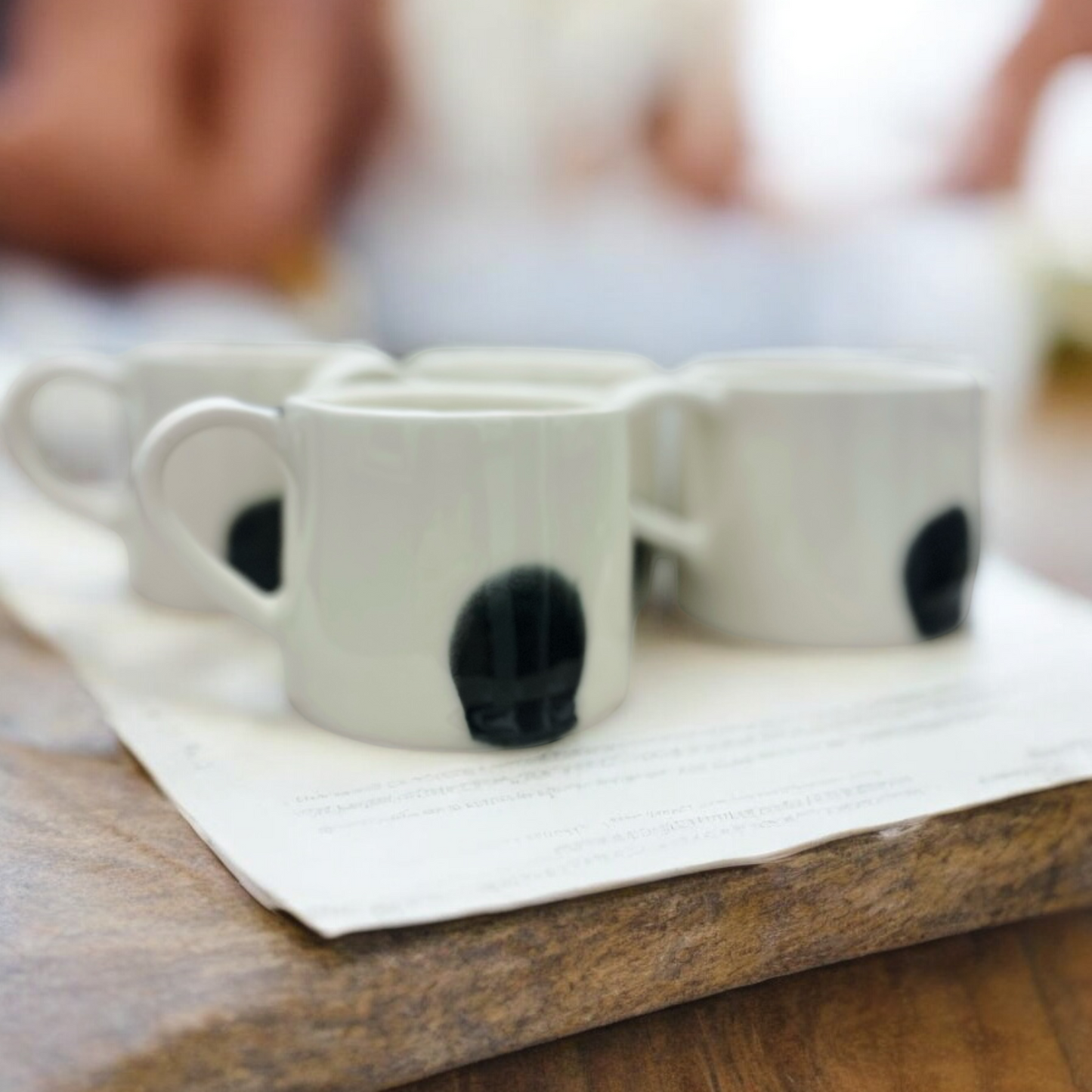 Kensington Dot Mugs (Set of 4)