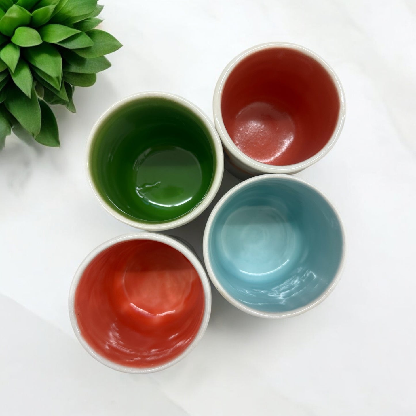 Set of 4 Moroccan Tea Cups