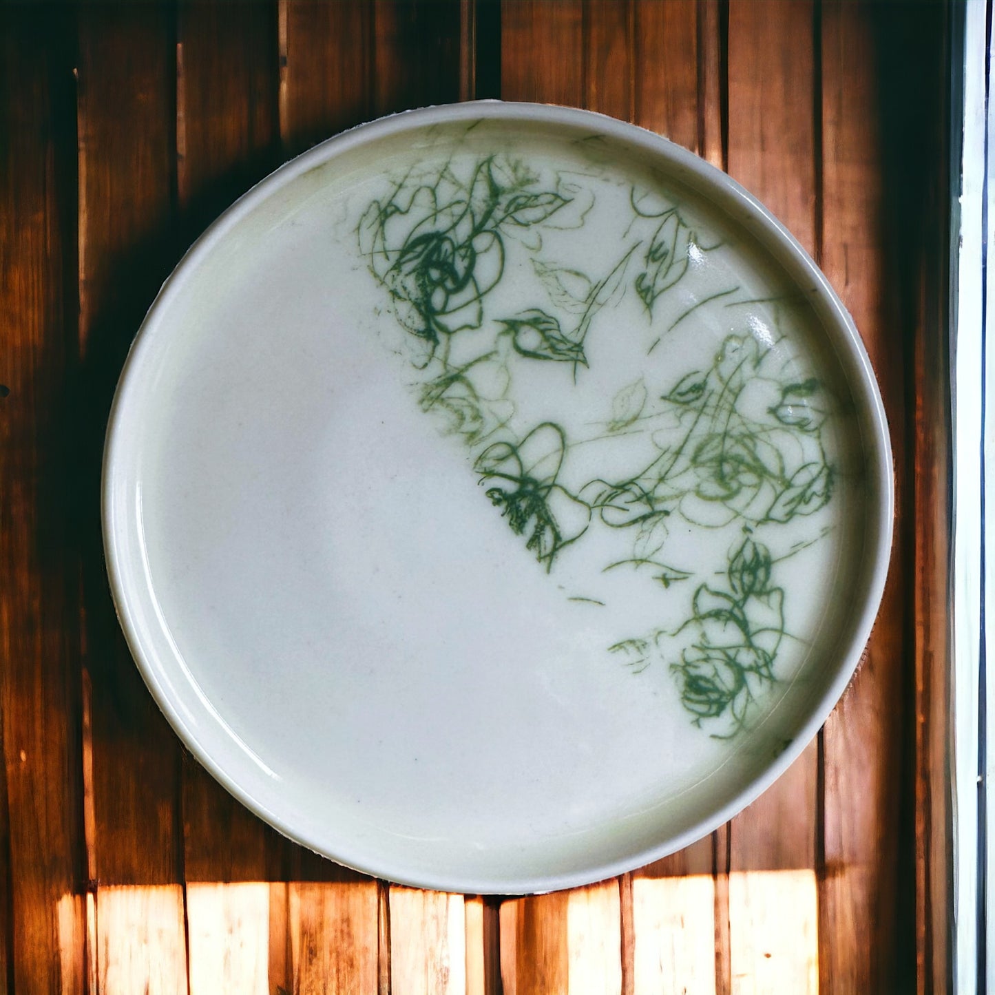 Set of 4 Porcelain Side Plates