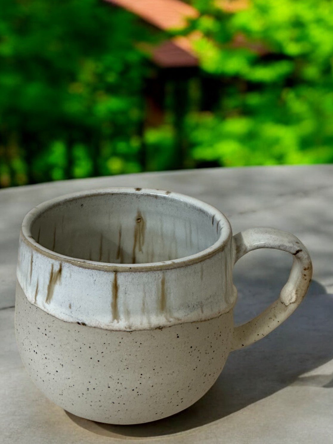 Speckled Reactive Glaze Mug