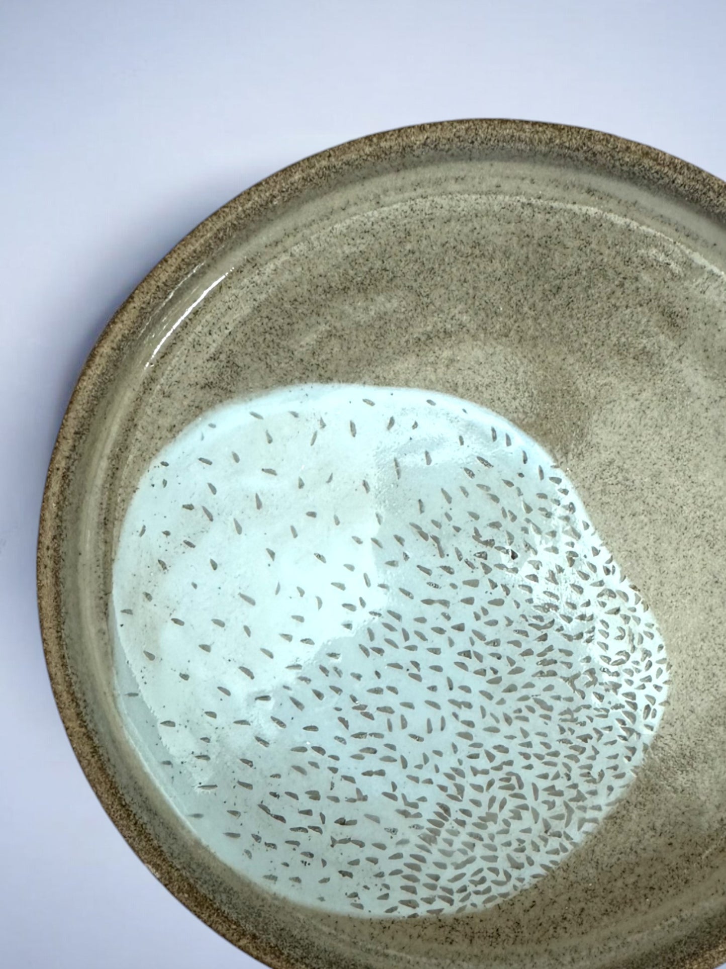 Sgraffito Side Plate